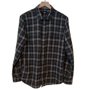 Vans Plaid Long Sleeve Flannel